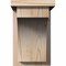 Ekena Millwork Huntington Smooth Corbel w/Backplate, Douglas Fir, 7 1/2"W x 12"D x 12"H COR08X12X12HUN01SDF - alternate 4
